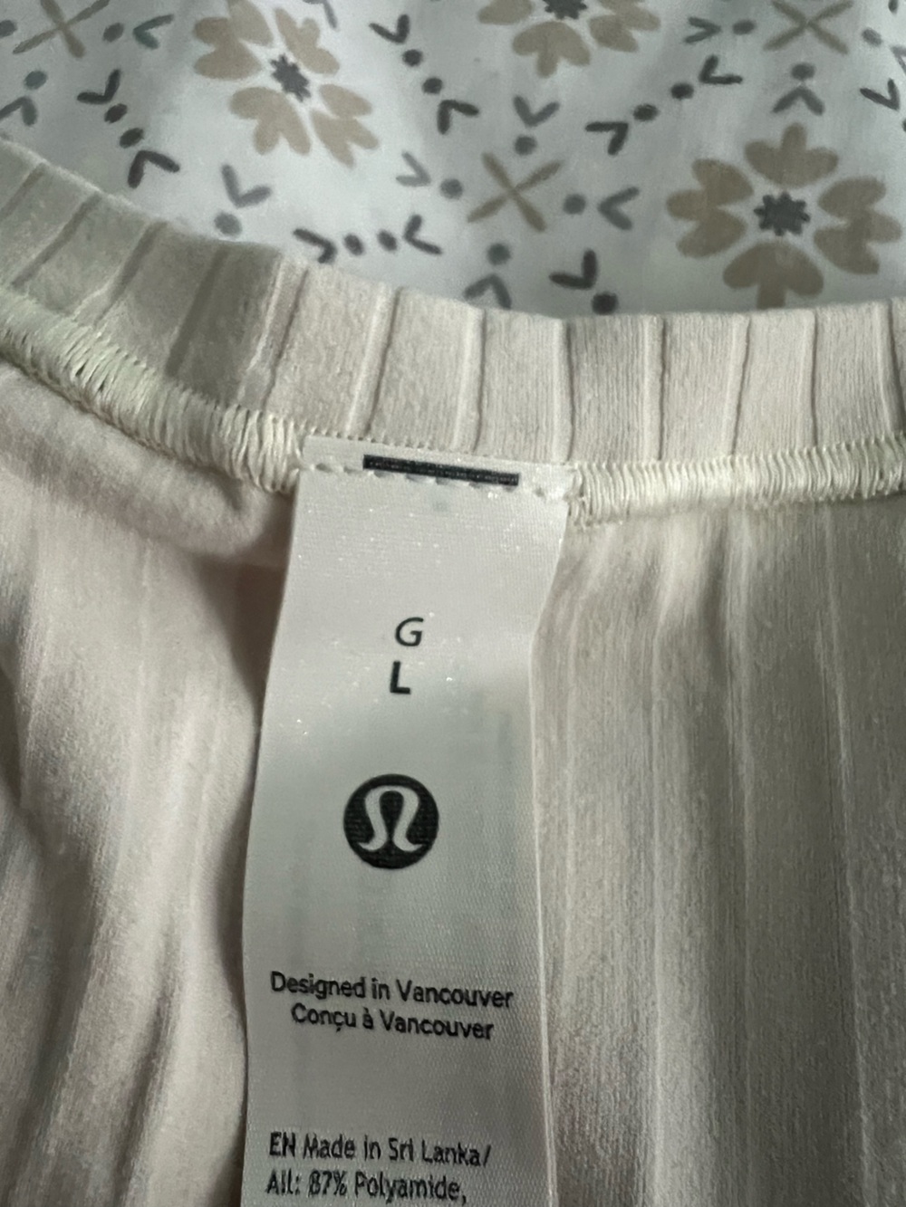 Lululemon Ribbed Tank Top - Picture 3 of 3